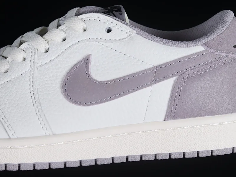 All categories Air Jordan Jordan series basketball shoes Air Jordan 1 Low Z version Air Jordan 1 Low OG "Atmosphere Grey" AJ1 Joe 1 white gray low-top cultural casual sneakers CZ0790-101